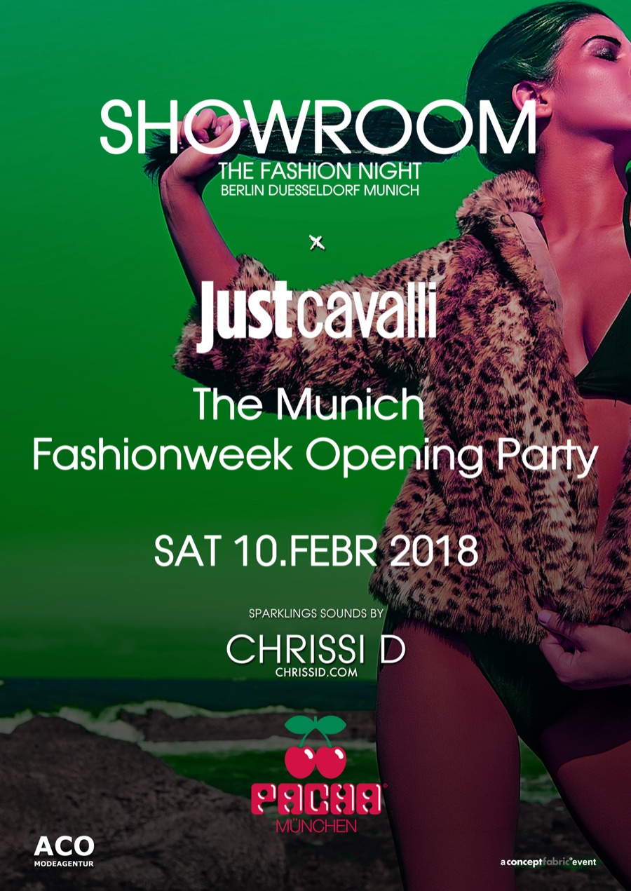 ACO Modeagentur, Showroom x Just Cavalli, Munich, February 2018
